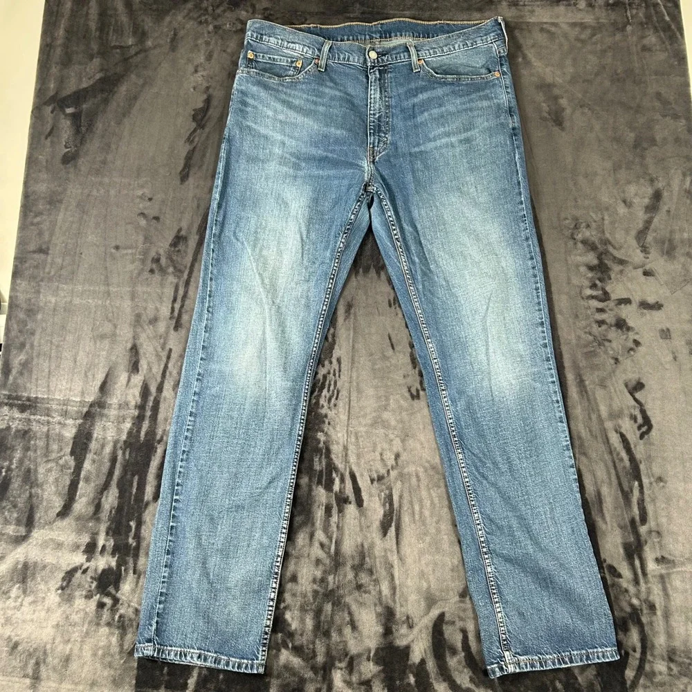 Levi's 559 Relaxed Straight Jeans Mens 38x34 Blue Medium Wash Denim 00559-0624